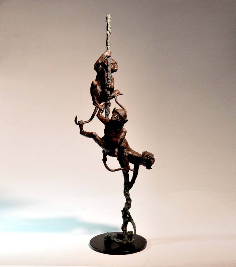 Original Realism Animal Sculpture by Barry Jackson