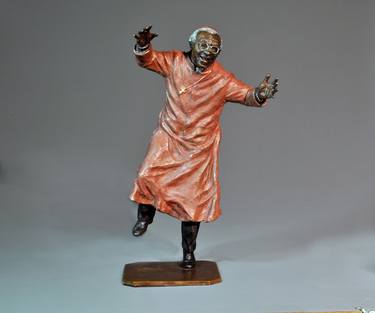 Original Figurative Political Sculpture by Barry Jackson
