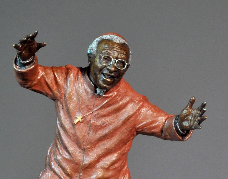 Original Figurative Politics Sculpture by Barry Jackson