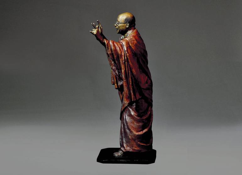 Original Figurative Pop Culture/Celebrity Sculpture by Barry Jackson