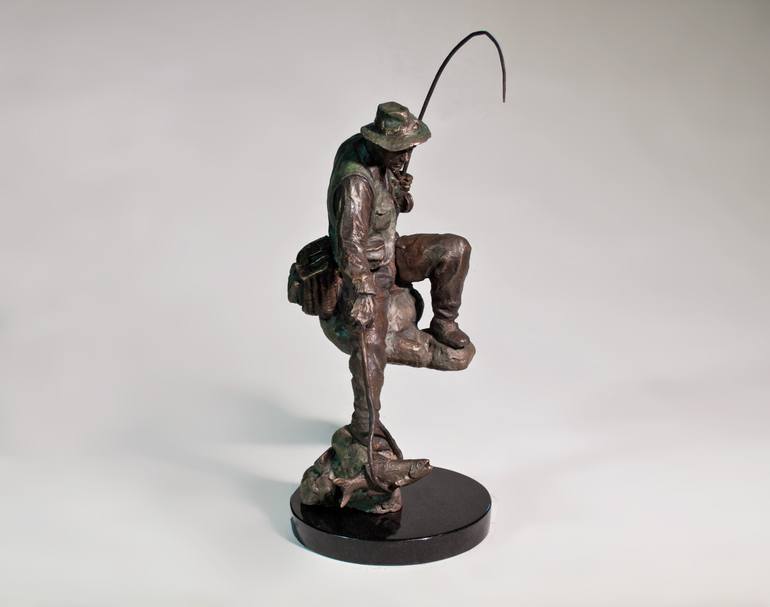 Original Figurative Sports Sculpture by Barry Jackson