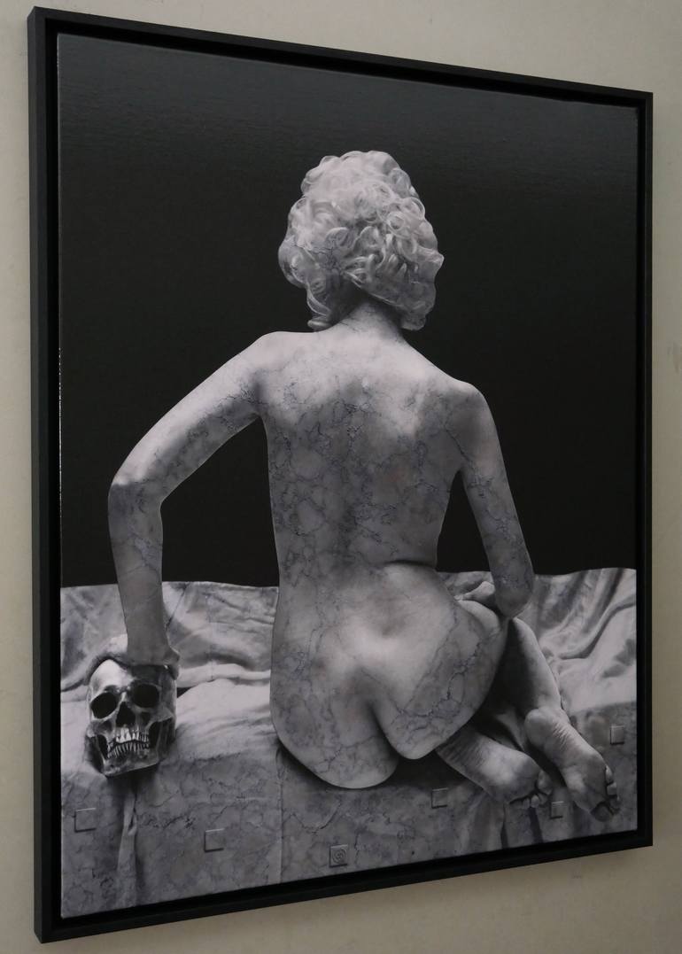 Original Contemporary Nude Mixed Media by Georges DUMAS