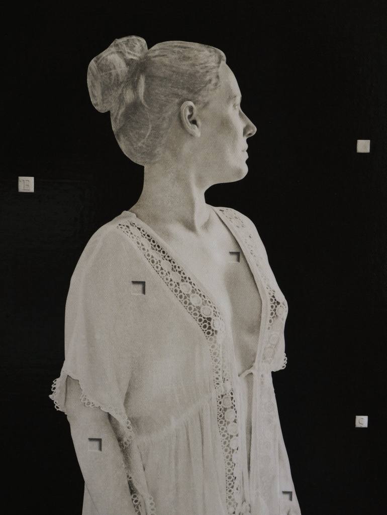 Original Figurative Women Mixed Media by Georges DUMAS