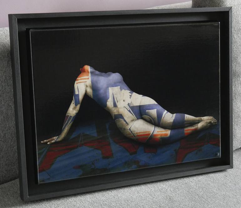Original Figurative Nude Painting by Georges DUMAS