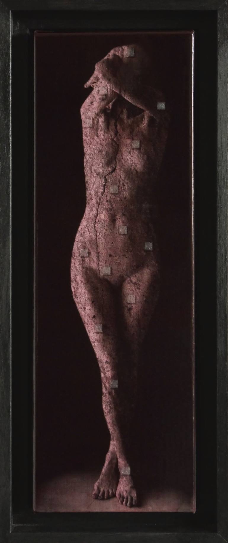 Original Nude Mixed Media by Georges DUMAS