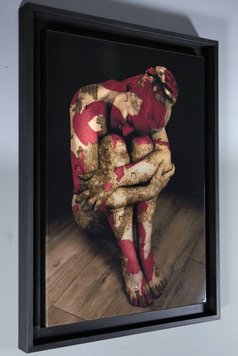Original Digital Art Nude Mixed Media by Georges DUMAS
