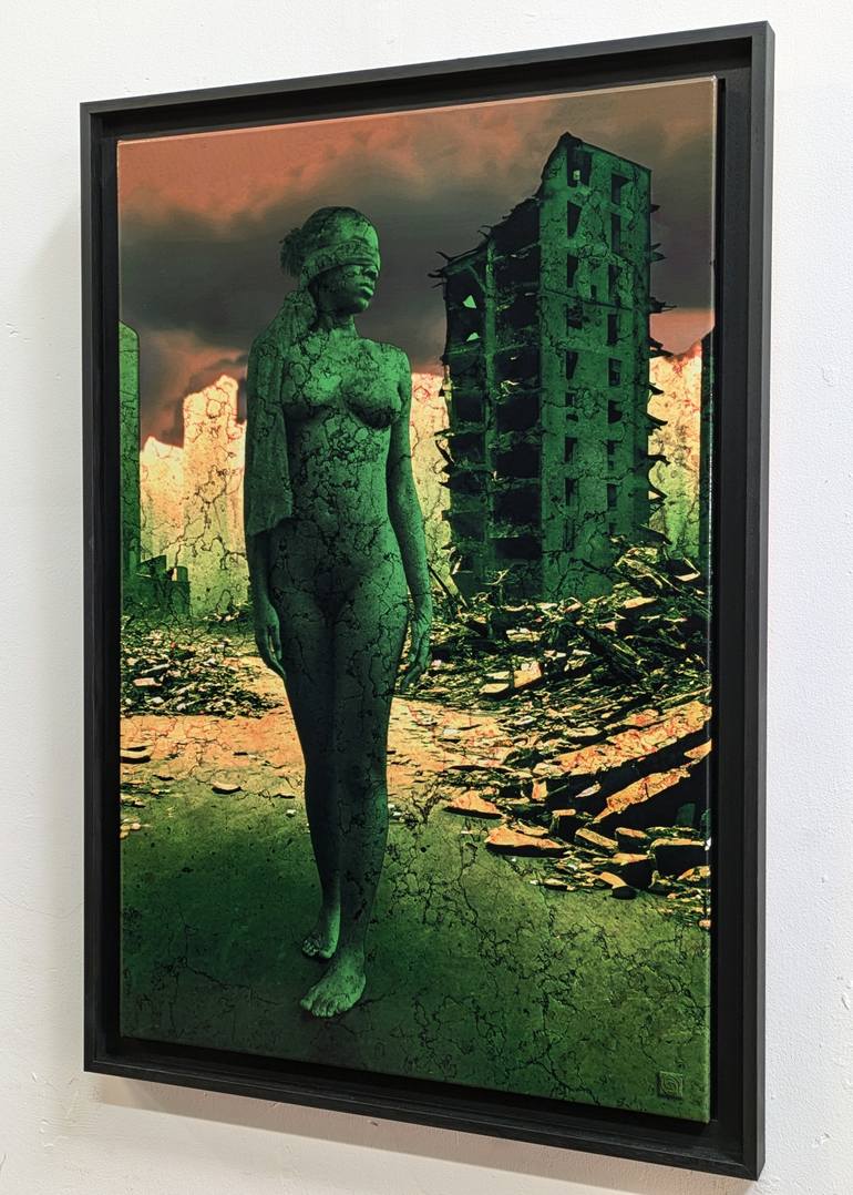 Original Contemporary Nude Mixed Media by Georges Dumas