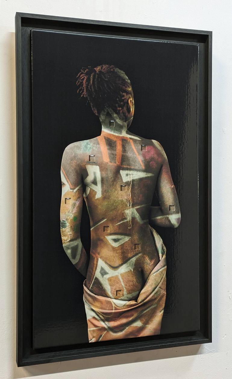 Original Figurative Nude Mixed Media by Georges Dumas
