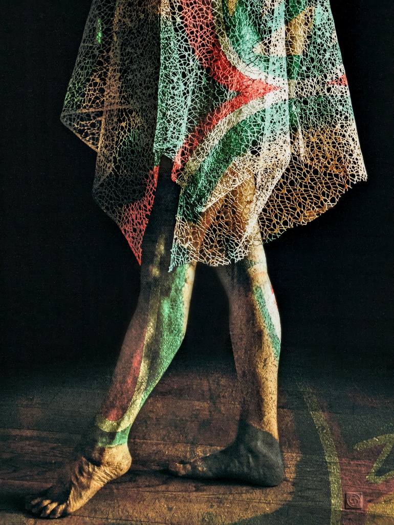 Original Surrealism Fashion Mixed Media by Georges Dumas