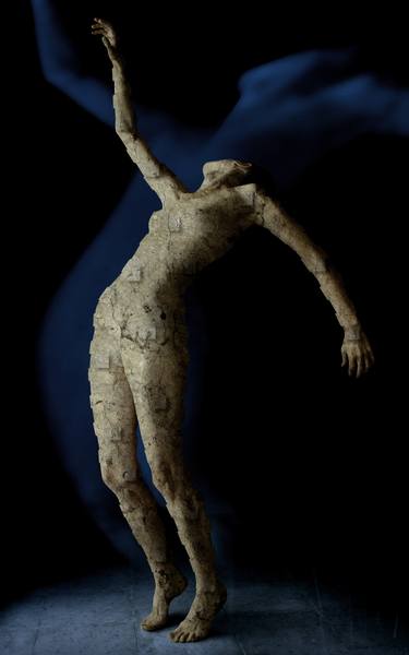 Original Figurative Nude Mixed Media by Georges Dumas