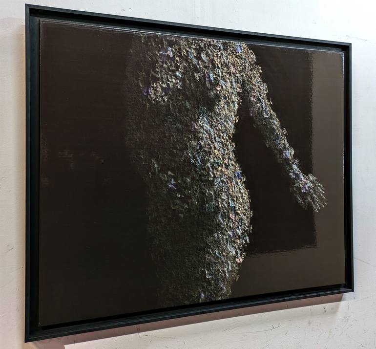 Original Expressionism Nude Mixed Media by Georges Dumas