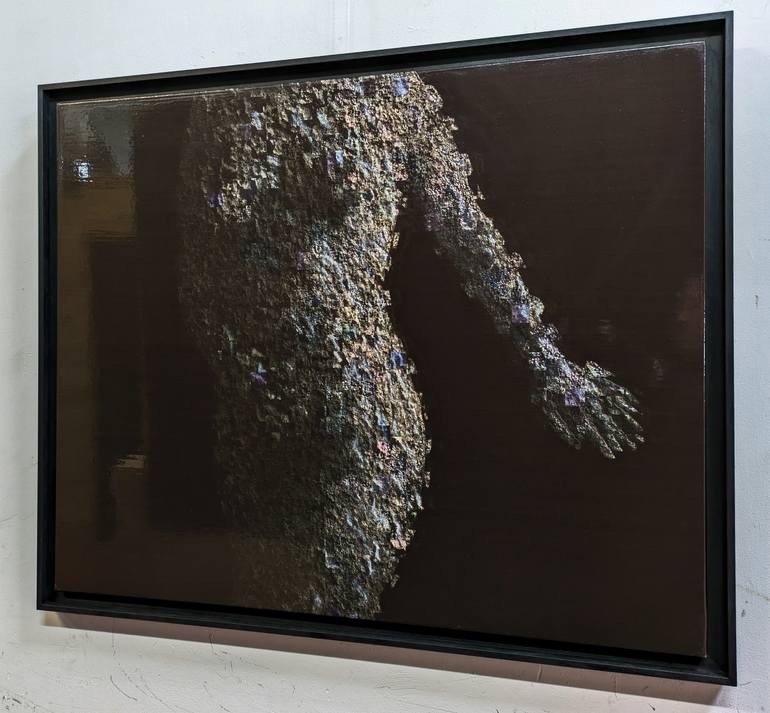 Original Expressionism Nude Mixed Media by Georges Dumas