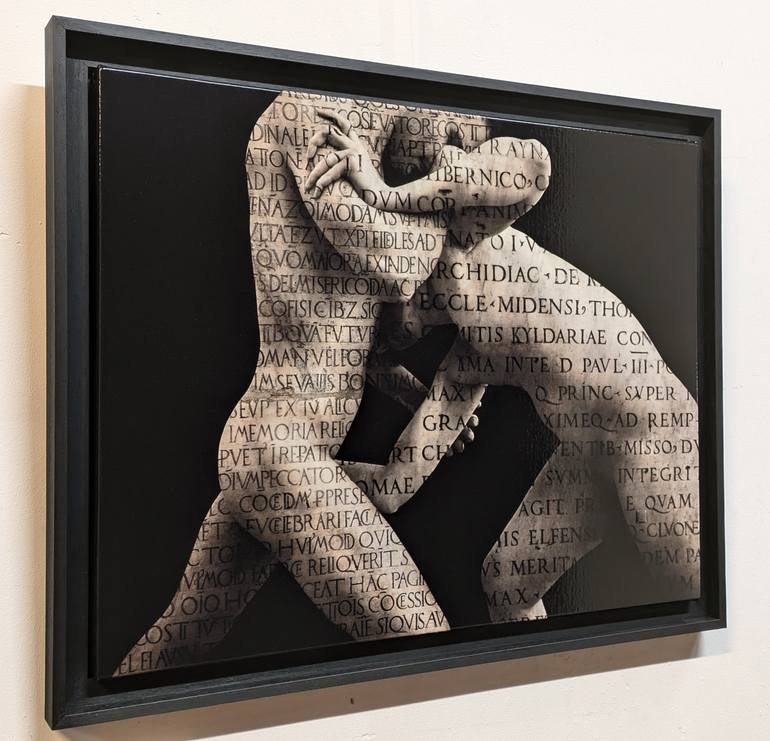 Original Figurative Nude Mixed Media by Georges Dumas