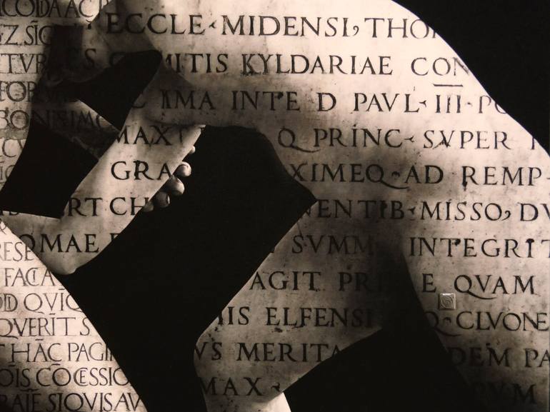 Original Figurative Nude Mixed Media by Georges Dumas