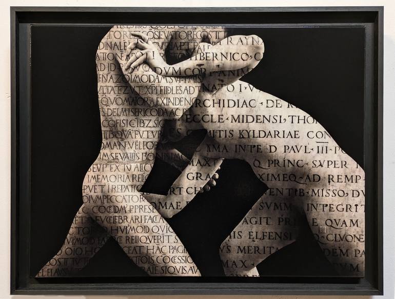 Original Figurative Nude Mixed Media by Georges Dumas