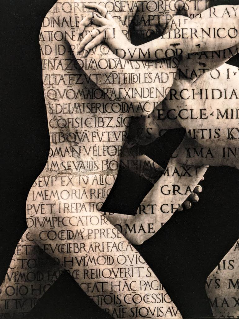 Original Figurative Nude Mixed Media by Georges Dumas