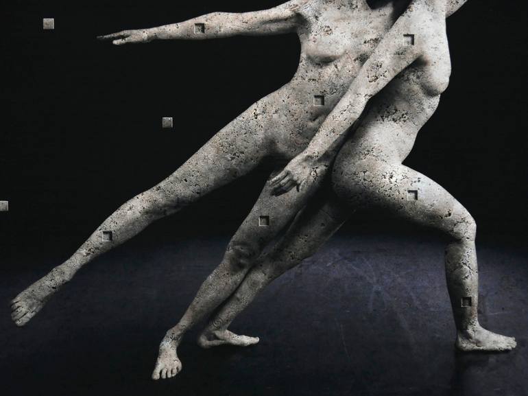 Original Classicism Nude Mixed Media by Georges Dumas