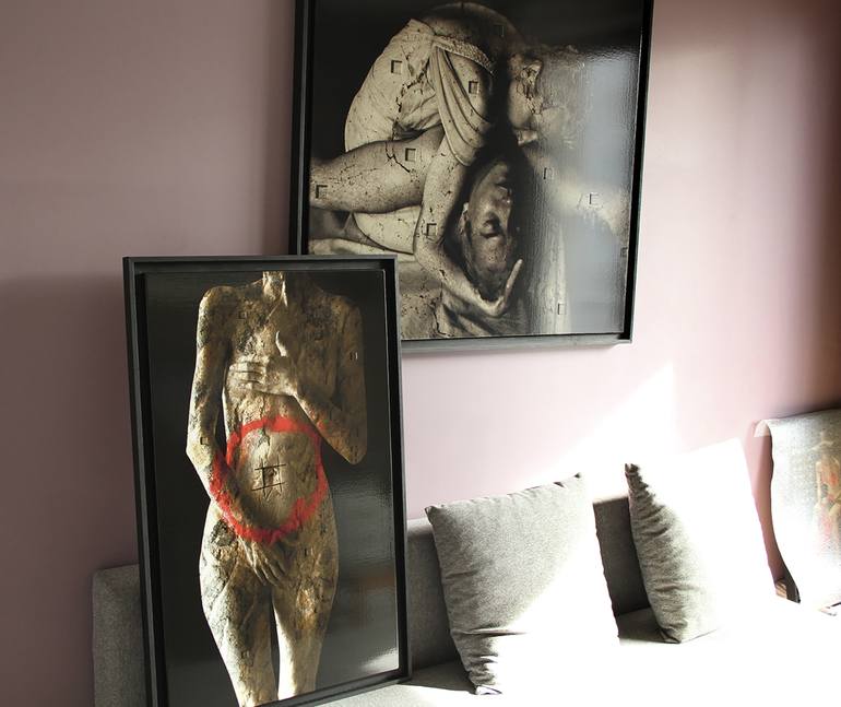 Original Figurative Nude Painting by Georges DUMAS
