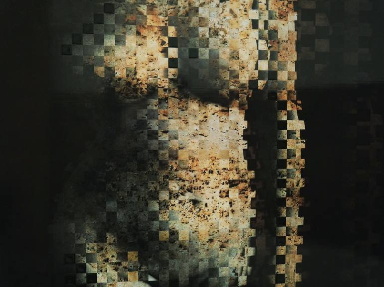 Original Nude Mixed Media by Georges DUMAS