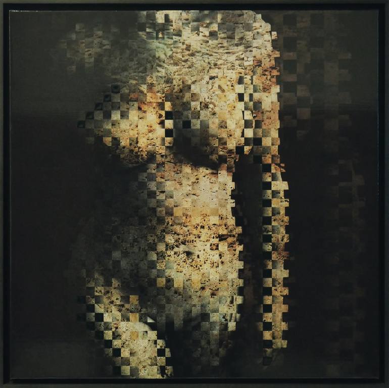 Original Nude Mixed Media by Georges DUMAS