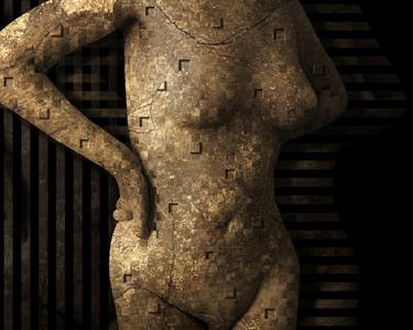 Original Fine Art Nude Mixed Media by Georges DUMAS