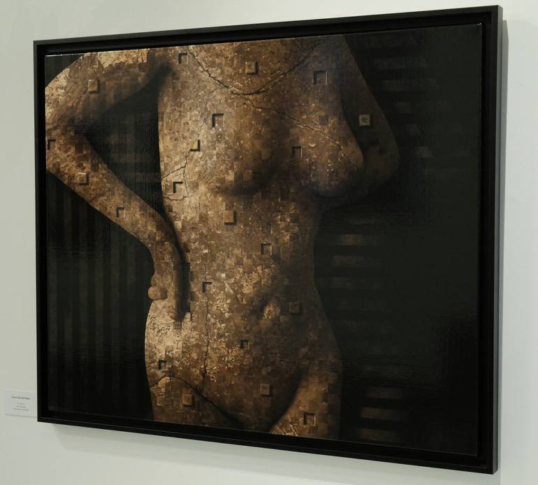 Original Nude Mixed Media by Georges DUMAS