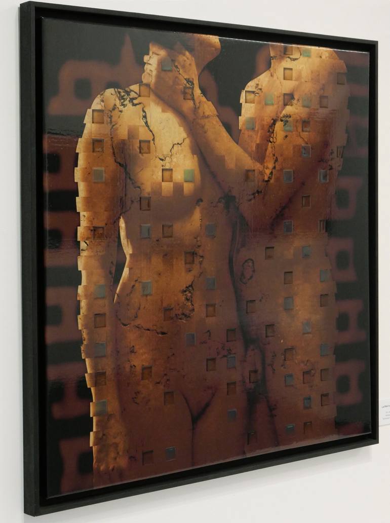 Original Nude Mixed Media by Georges DUMAS