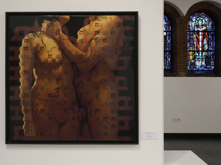 Original Figurative Nude Mixed Media by Georges DUMAS