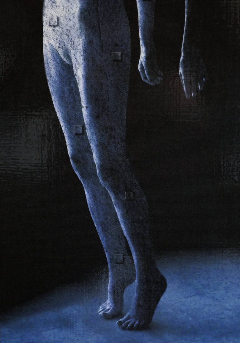 Original Contemporary Nude Painting by Georges DUMAS