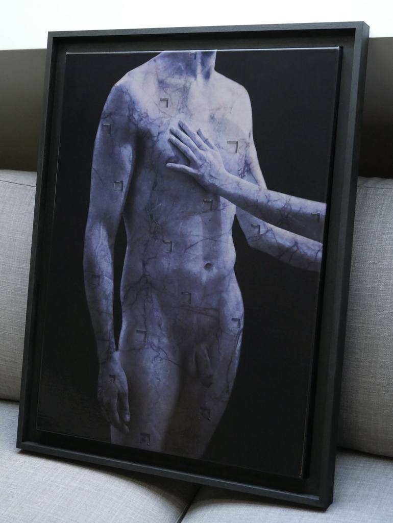Original Figurative Nude Mixed Media by Georges DUMAS