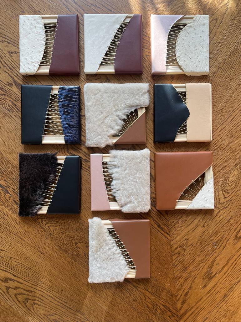 Original Contemporary Abstract Mixed Media by Aurelie Pellat