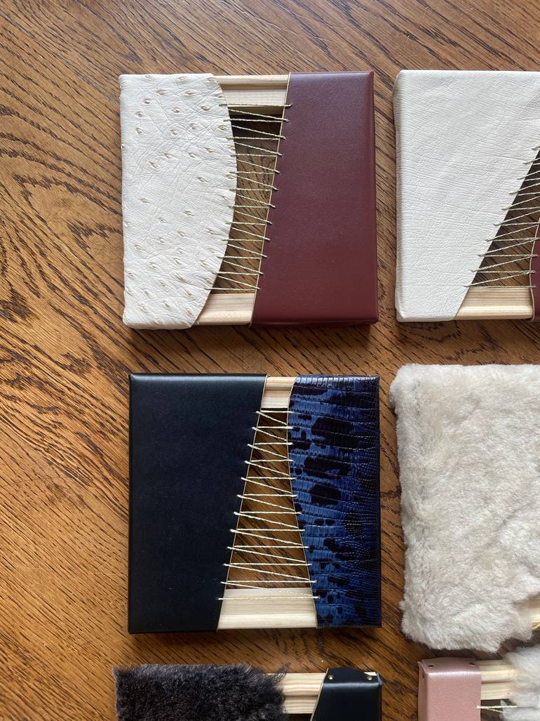 Original Contemporary Abstract Mixed Media by Aurelie Pellat