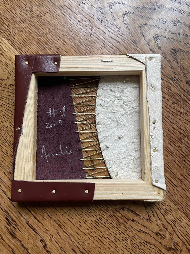 Original Contemporary Abstract Mixed Media by Aurelie Pellat