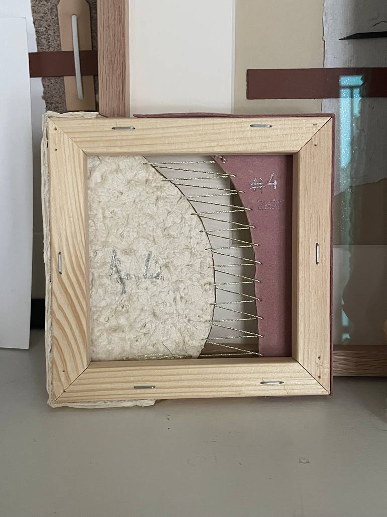 Original Contemporary Abstract Mixed Media by Aurelie Pellat