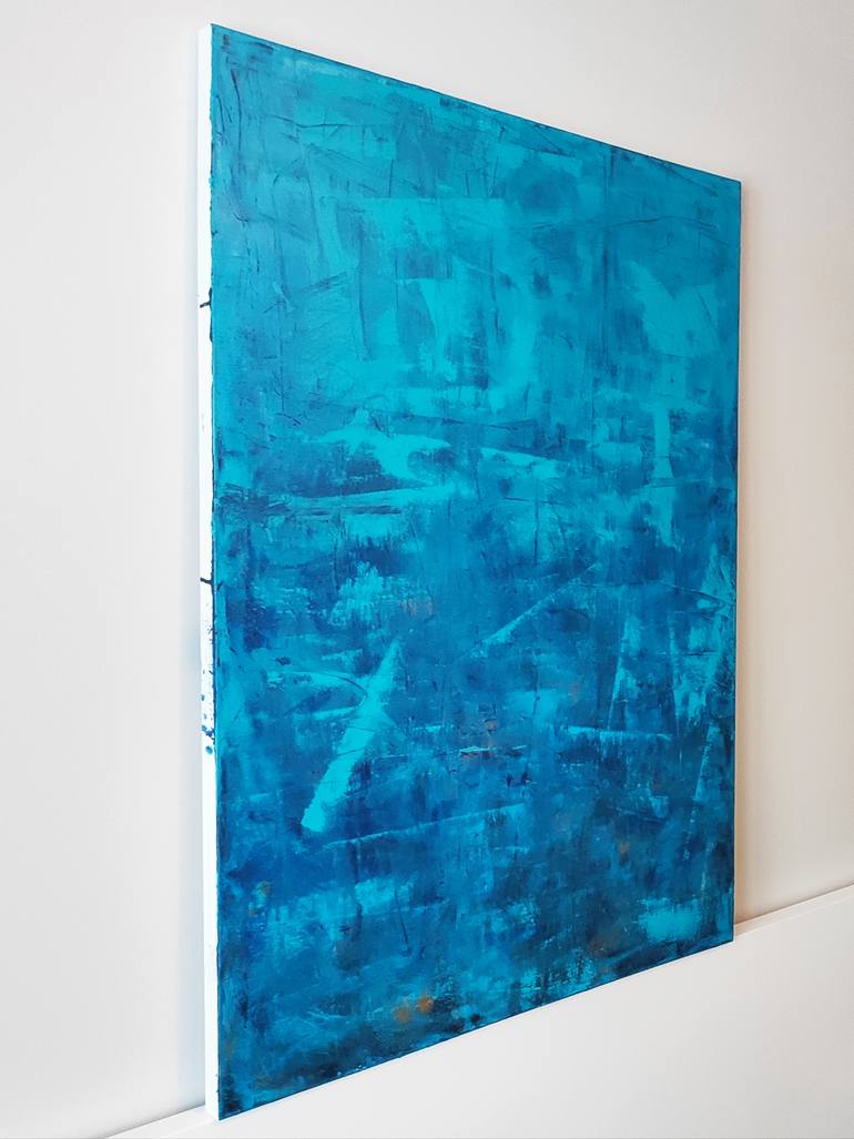 Original Minimalism Abstract Painting by Algirdas Tamosaitis