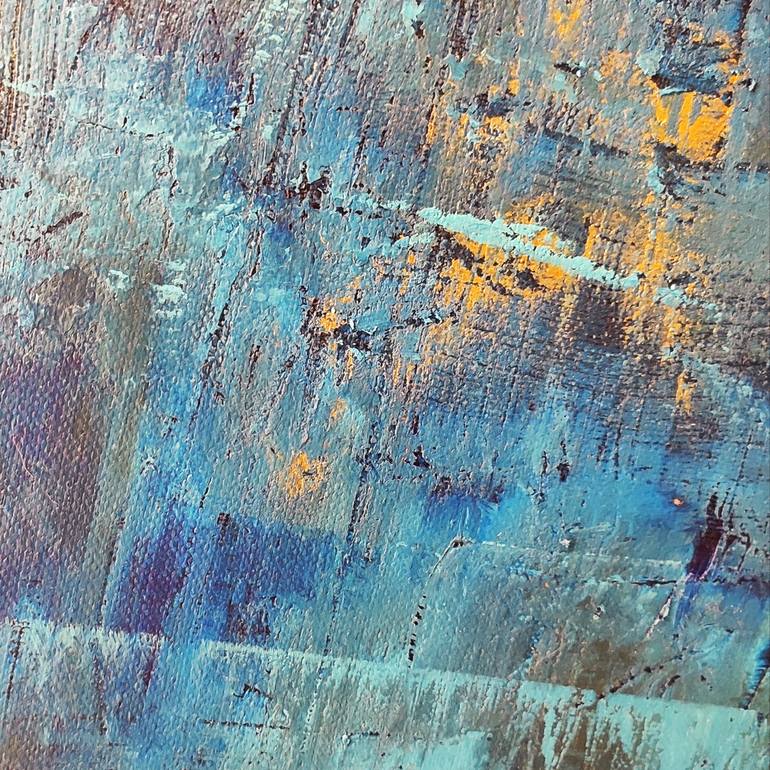 Original Minimalism Abstract Painting by Algirdas Tamosaitis
