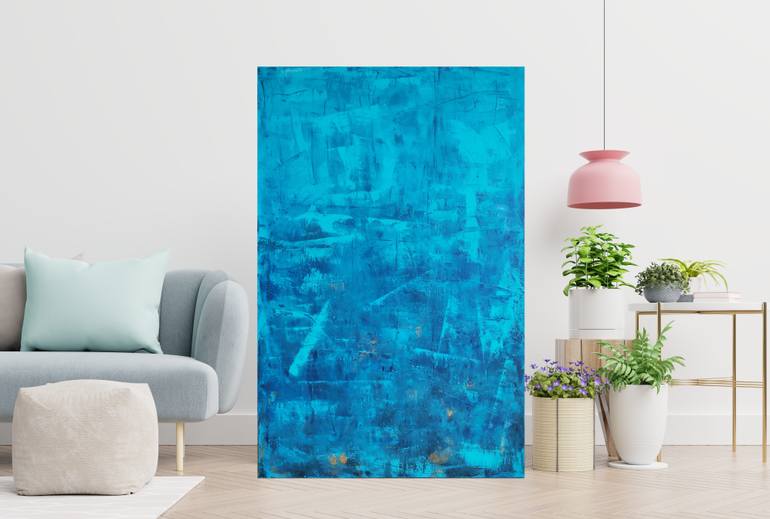 Original Minimalism Abstract Painting by Algirdas Tamosaitis