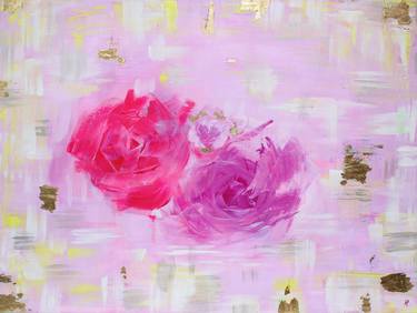 Print of Abstract Floral Paintings by Michelle Shega