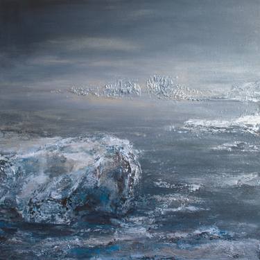 Saatchi Art Artist Marina Kaverinskih; Paintings, “North Pole seascape” #art