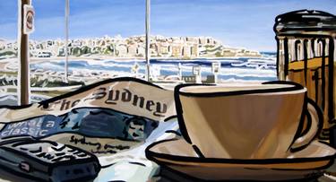 Print of Modern Beach Paintings by Anneke van der Pal