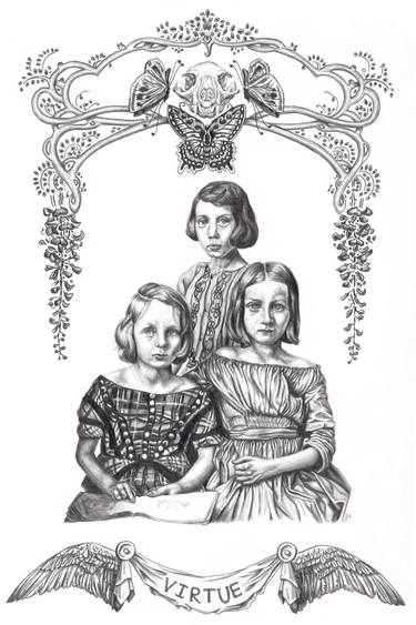 Original Children Drawing by Laura Hines