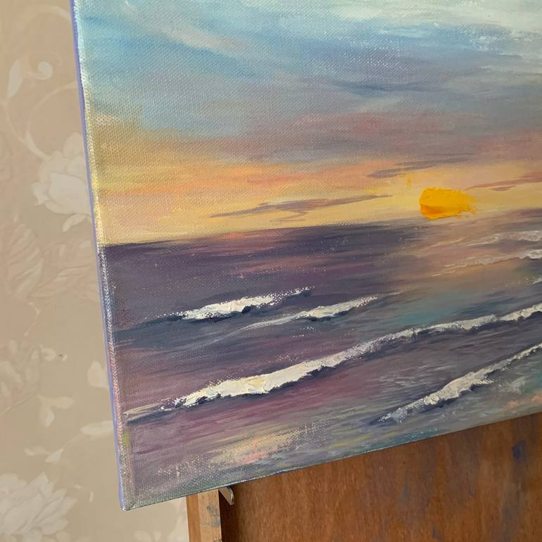 Original Modern Seascape Painting by Kristina Smirnova