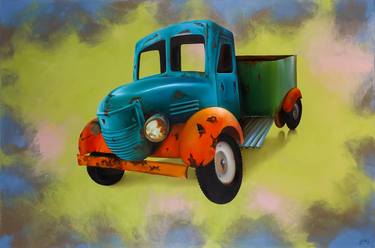 Original Automobile Paintings by nicoletta bagatti