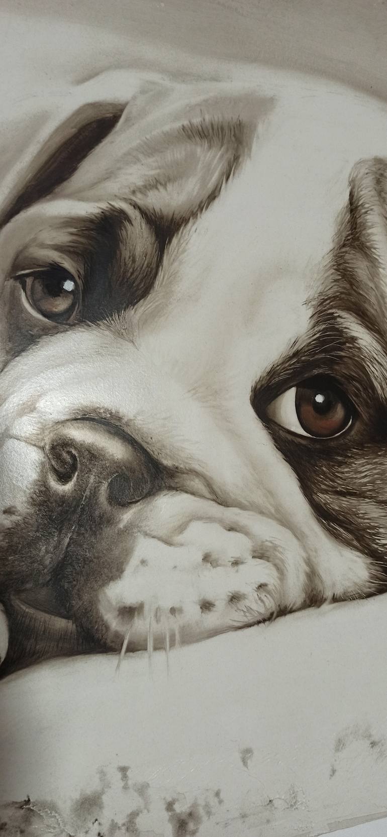 Original Dogs Painting by nicoletta bagatti