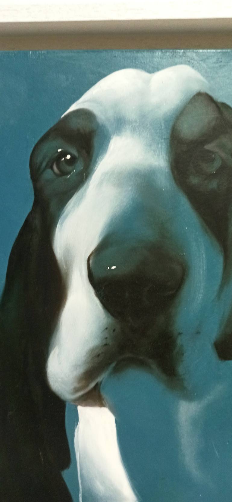 Original Figurative Dogs Painting by Nicoletta Bagatti