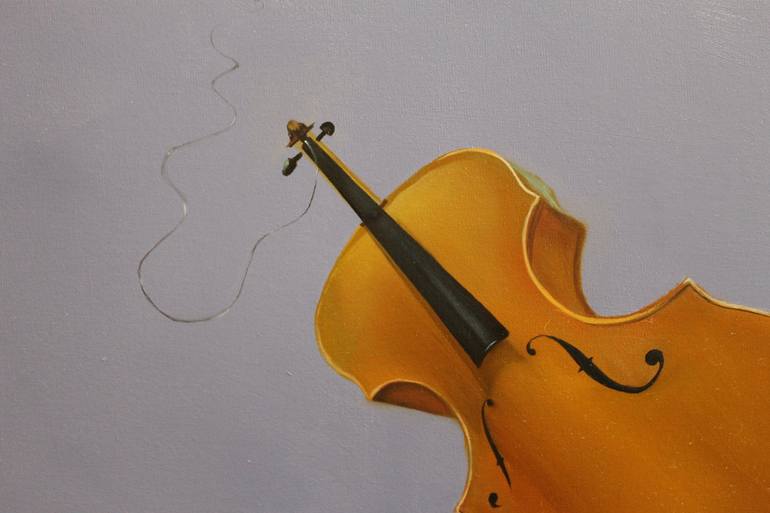 Original Fine Art Music Painting by nicoletta bagatti