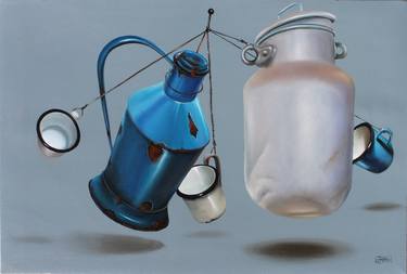 Original Fine Art Still Life Paintings by nicoletta bagatti