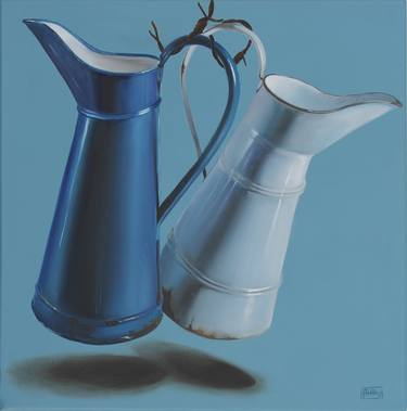 Original Still Life Paintings by nicoletta bagatti