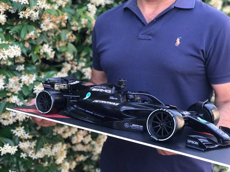 Formula 1 AMG Hamilton 2022 Concept - Print