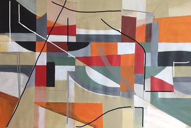 Original Conceptual Abstract Paintings by Paola Lettieri
